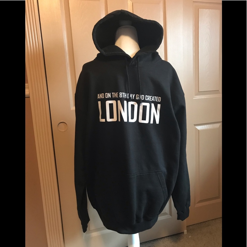 NWOT On the 8th Day God Created London Hoodie